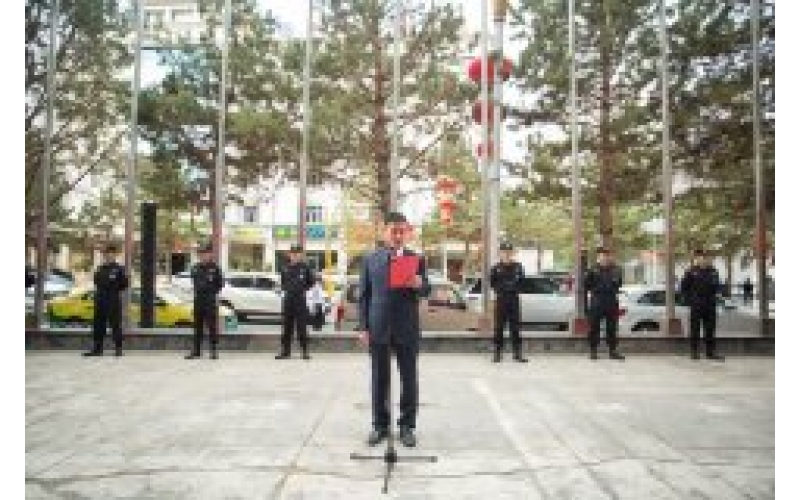 慶賀祖國70華誕，野馬集團(tuán)舉行升旗儀式！